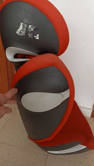 silla coche Cybex 2/3 sin isofix