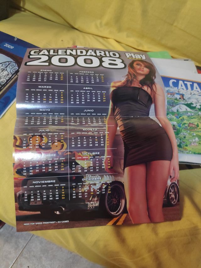 Calendario Play Station 2008
