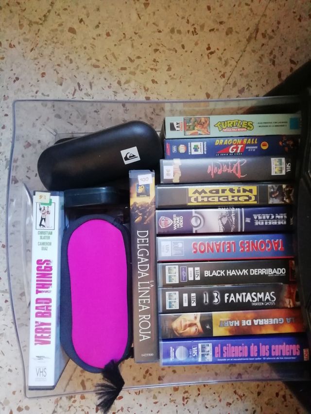 Peliculas en VHS - 2 € la unidad