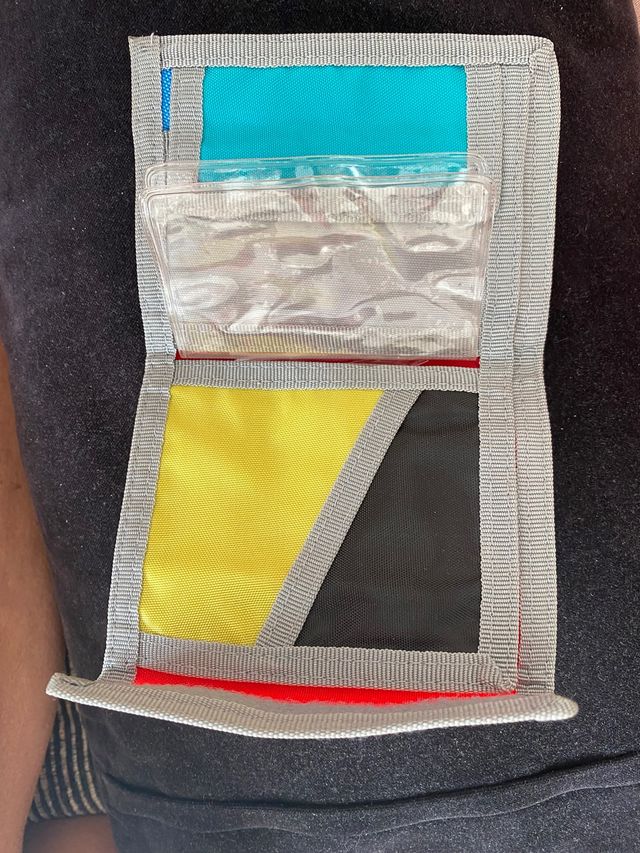 Billetero monedero charro