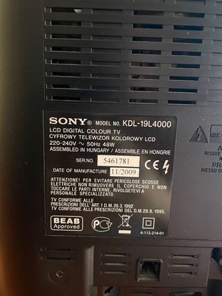 Televisor Sony