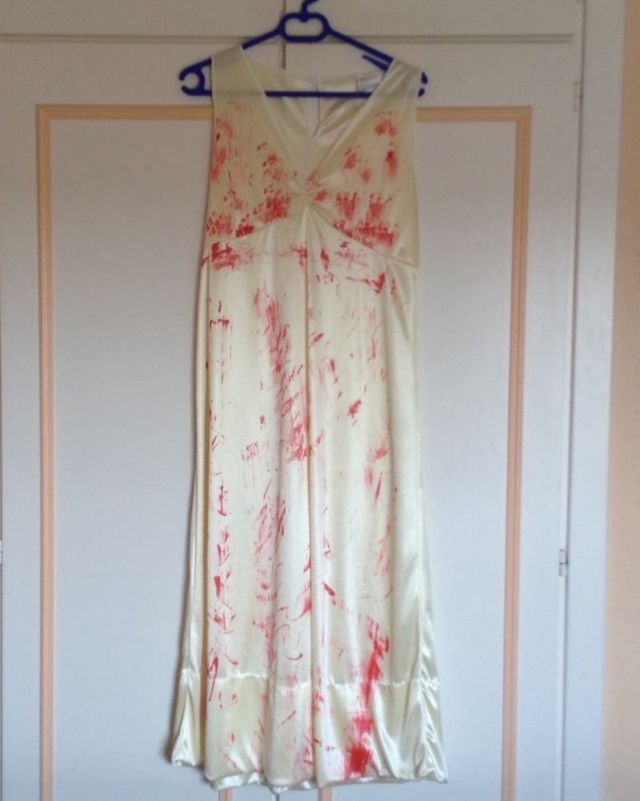 Costume da studente sanguinoso