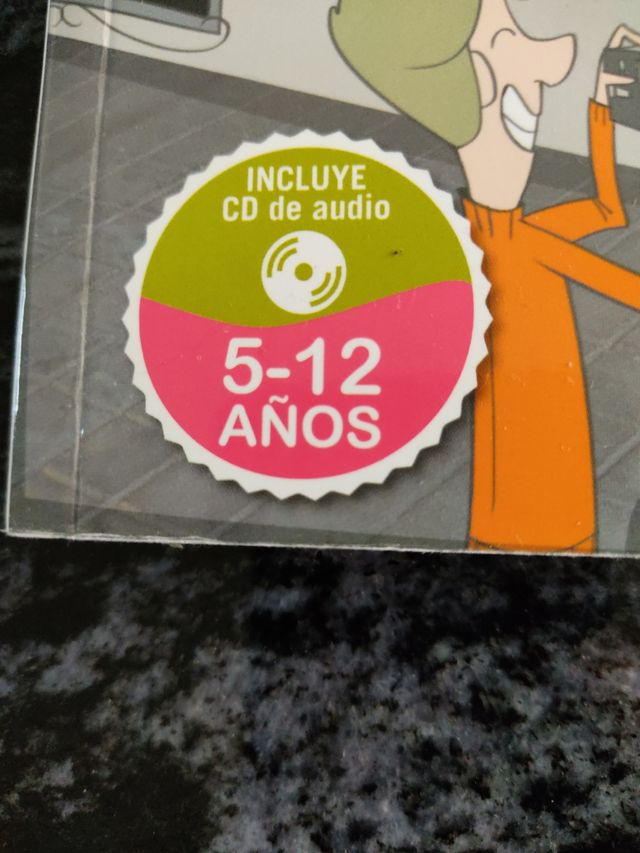Libro niños CD Mi mundo inglés diviértete aprendie