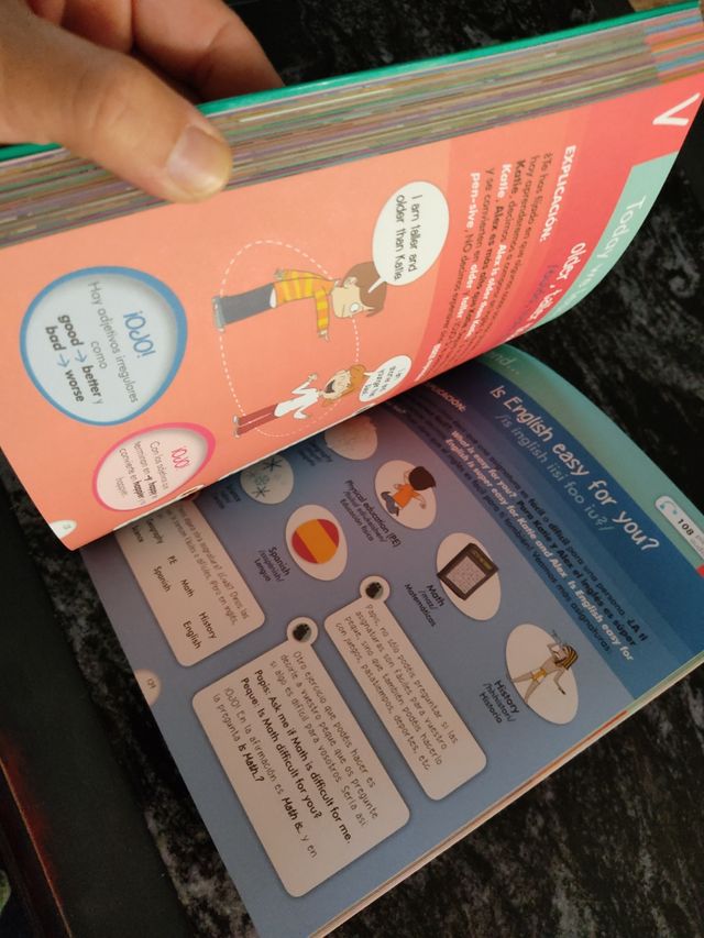 Libro niños CD Mi mundo inglés diviértete aprendie