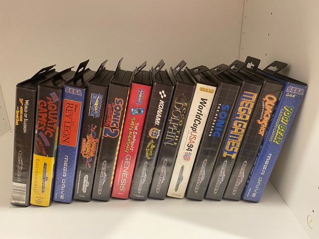 Aquatic Games mega Drive