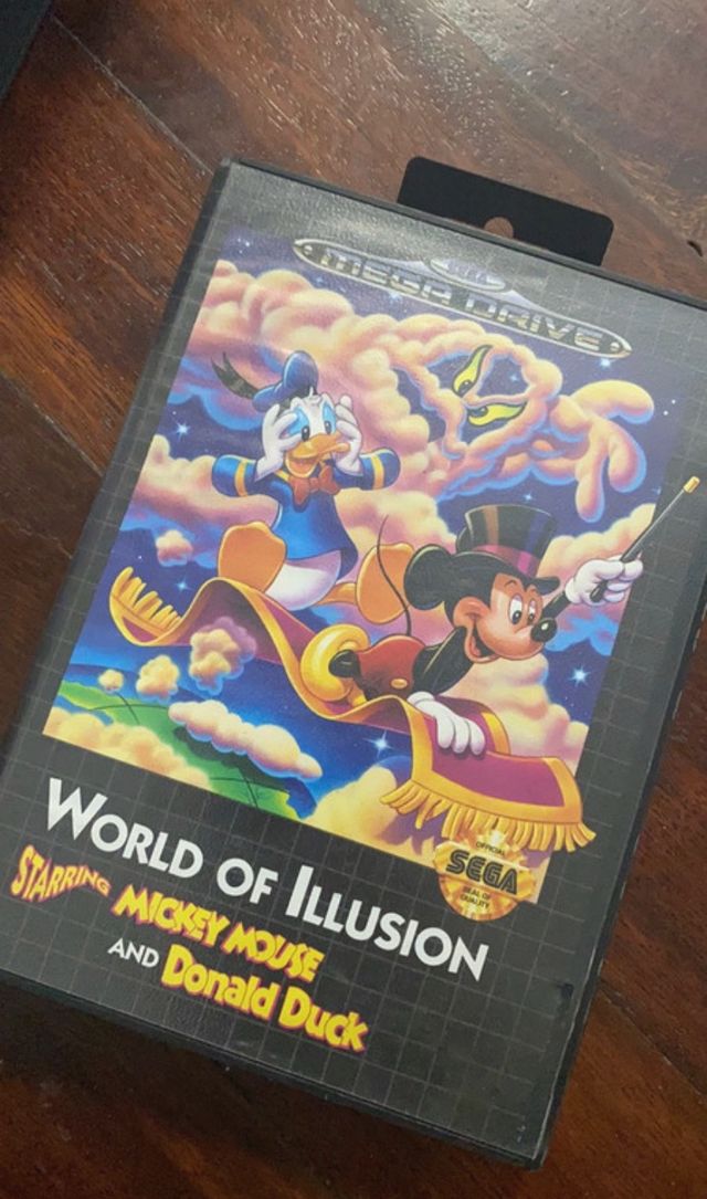 World of Illusion mega Drive