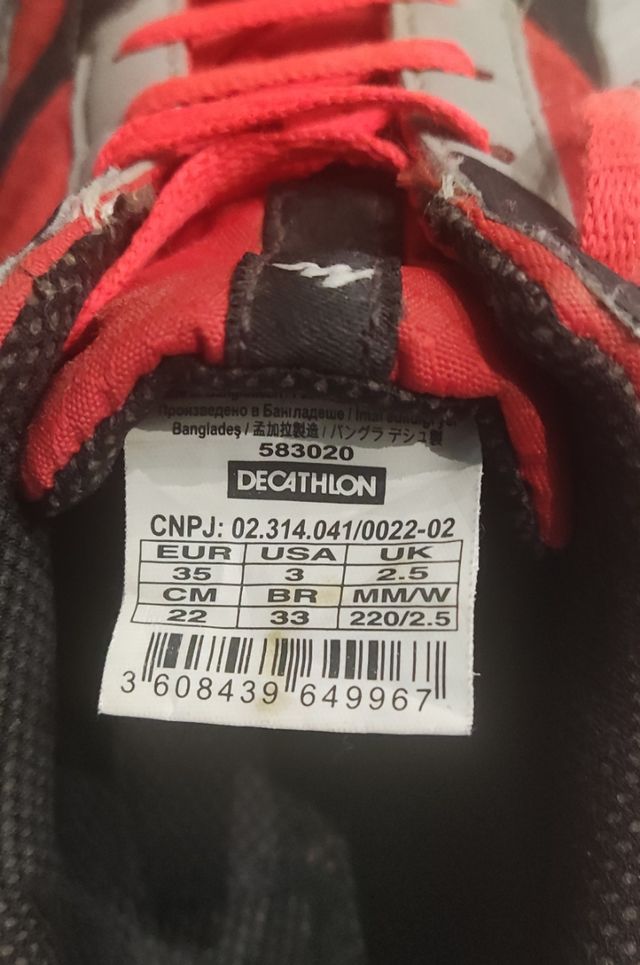 zapatillas de montaña niña