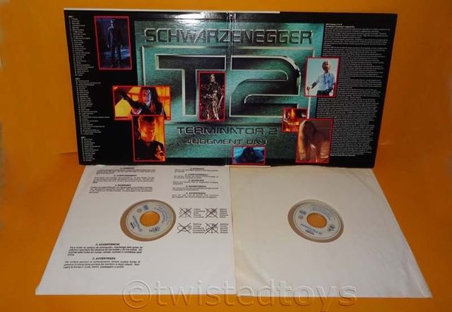 Terminator 2 laser disc