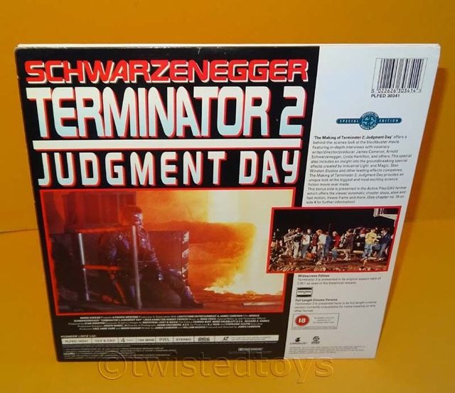 Terminator 2 laser disc