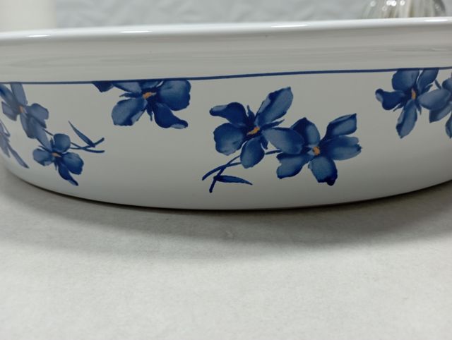 Bandeja de horno de barro de 35x26 cm, nueva.