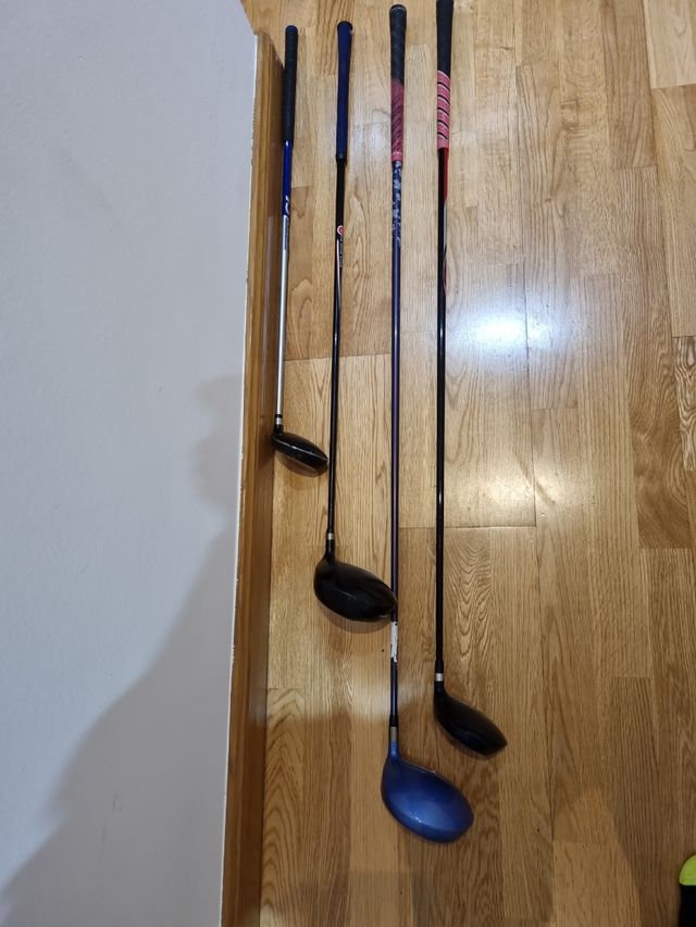 maderas 4 maderas golf diferentes tamaños. Animate