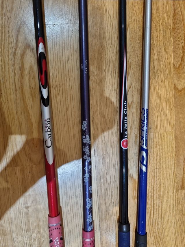 maderas 4 maderas golf diferentes tamaños. Animate