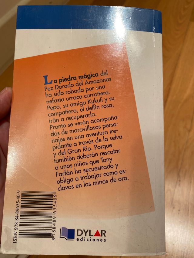 Pepo y el delfín rosa. Ed. Dylar