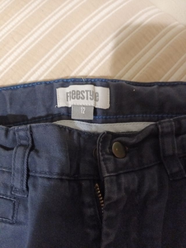 pantalón azul marino niño 12 años