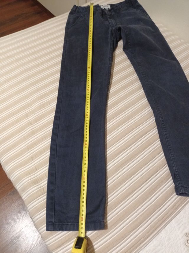pantalón azul marino niño 12 años