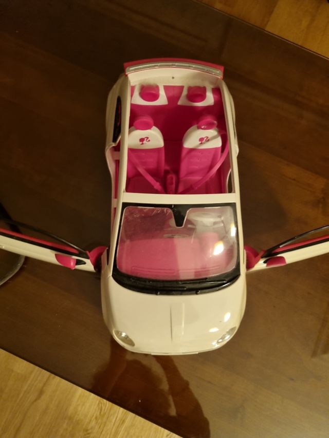 coche descapotable barbie juego