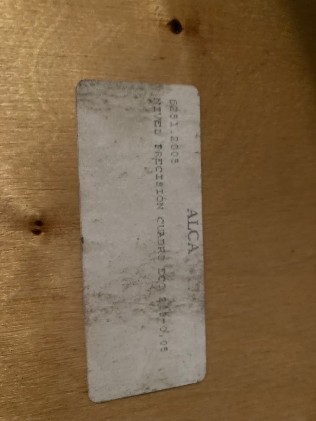 Nivel de precisión cuadrado