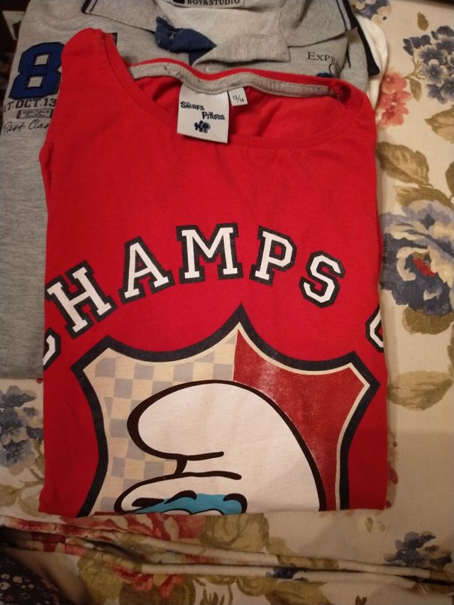 Los Pitufos camiseta ML