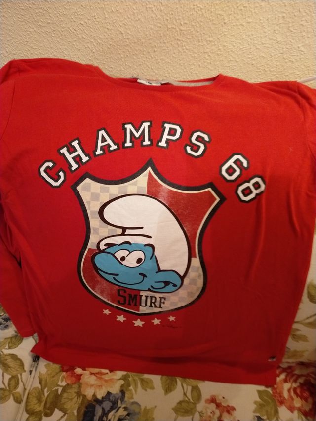 Los Pitufos camiseta ML