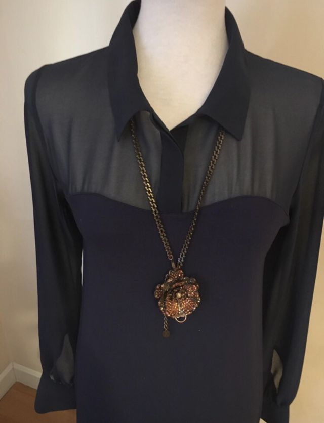 Vestido azul de Etiem