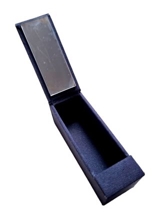Porta rossetto Dior in tessuto denim 