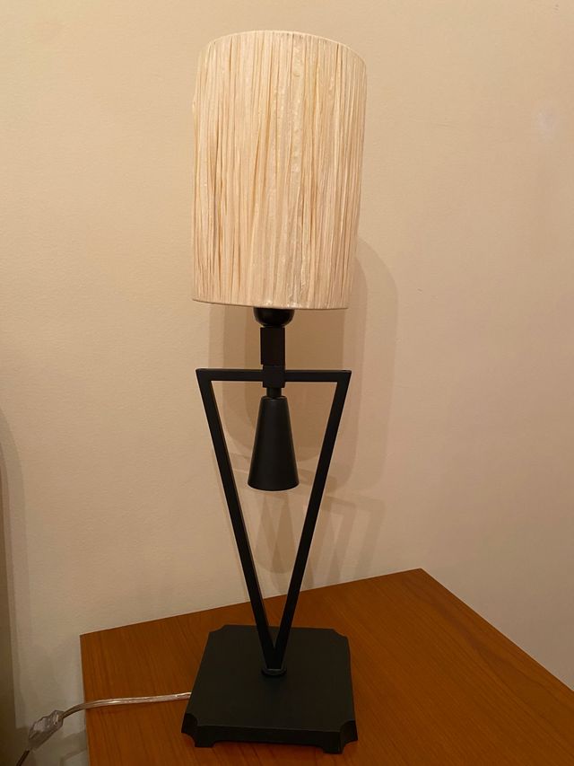 Conjunto lámpara forja