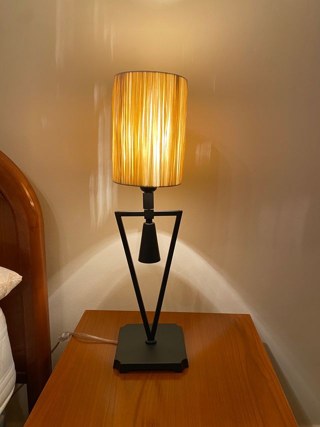 Conjunto lámpara forja