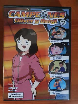 DVD dos Campeões de Oliver e Benji em segunda mão durante 8 EUR em