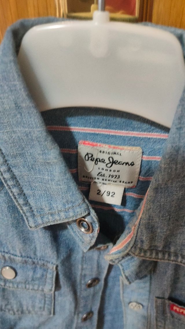 Camisa Pepe Jeans y Camisa Flamenco talla 2