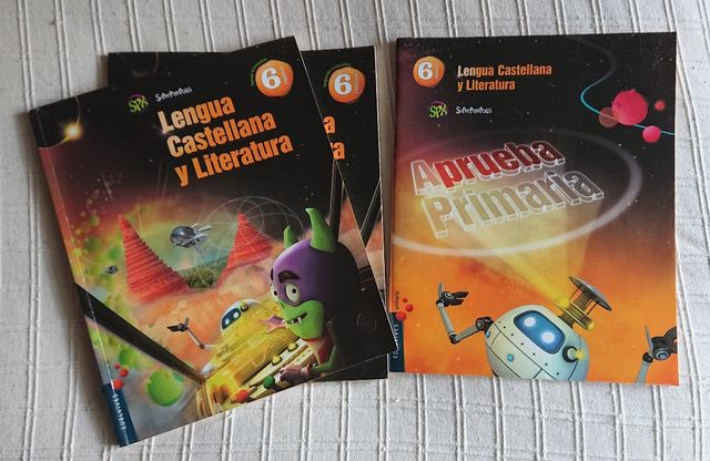 Libros Lengua Castellana y Literatura 6°Primaria