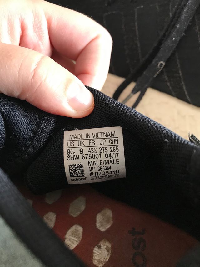 Zapatillas negras - Adidas