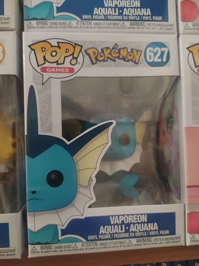 Funko Pop! Pokemon Vaporeon n. 627