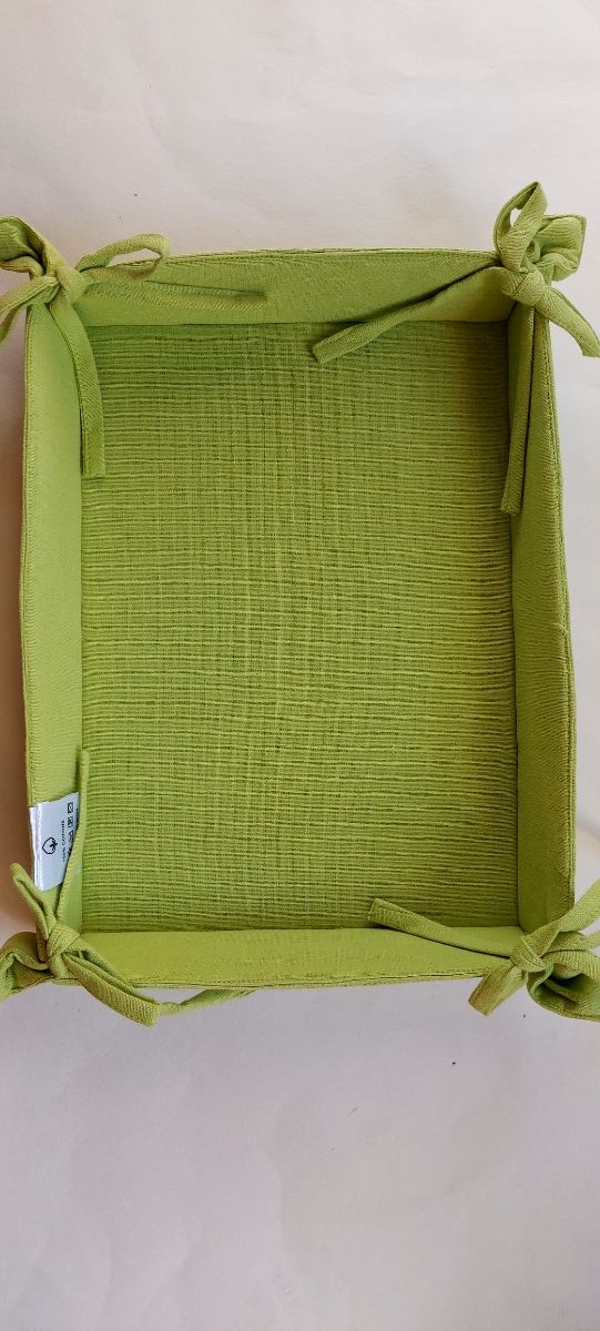 set tovaglia rettangolare x 6 + portapane