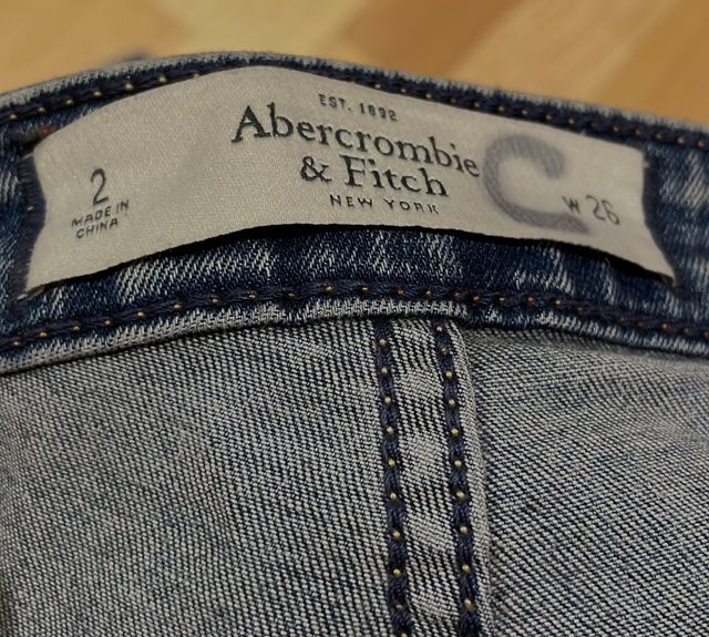Vaqueros pitillo de Abercrombie & Fitch