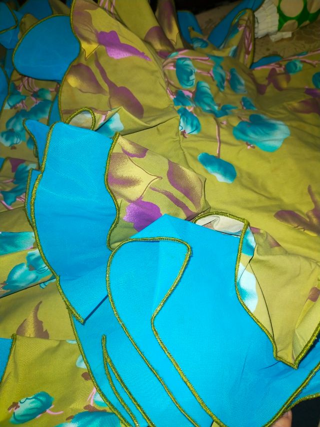 vestido flamenca y accesorios