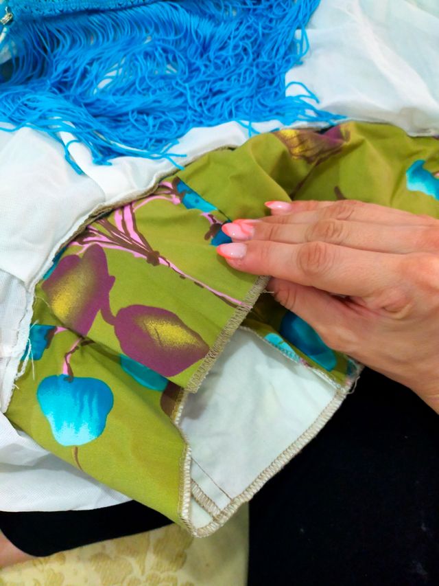 vestido flamenca y accesorios