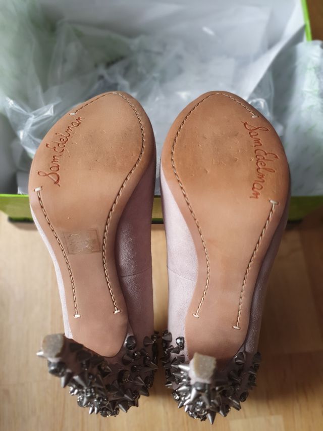 Zapato Sam Edelman Nude Ante Talla 39
