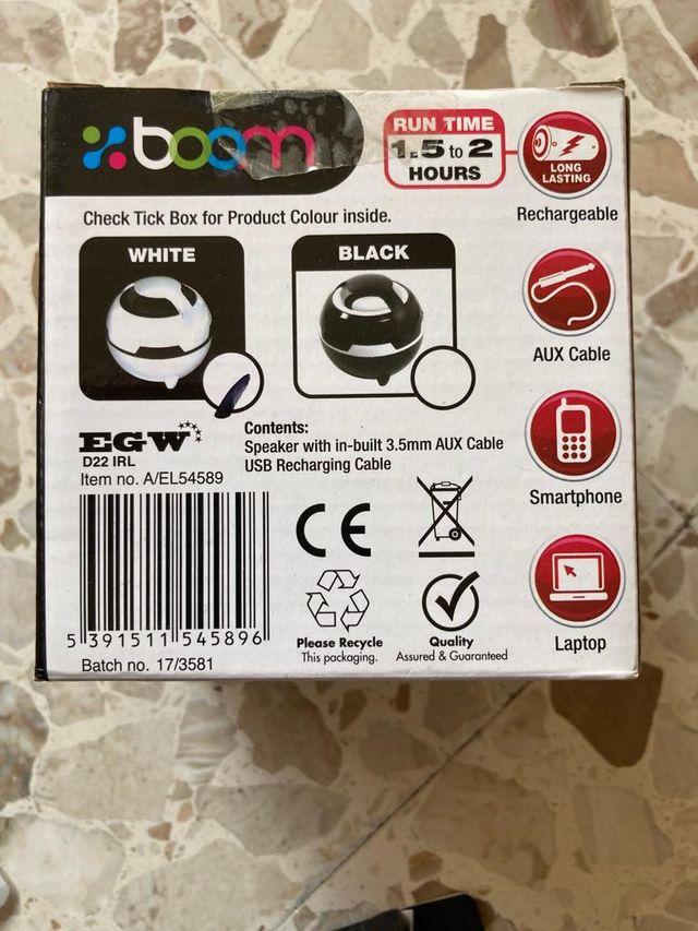 Cassa portatile Boom