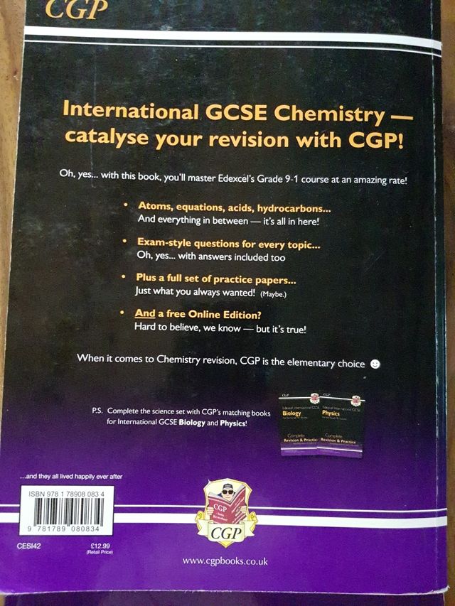 GCSE CHEMISTRY