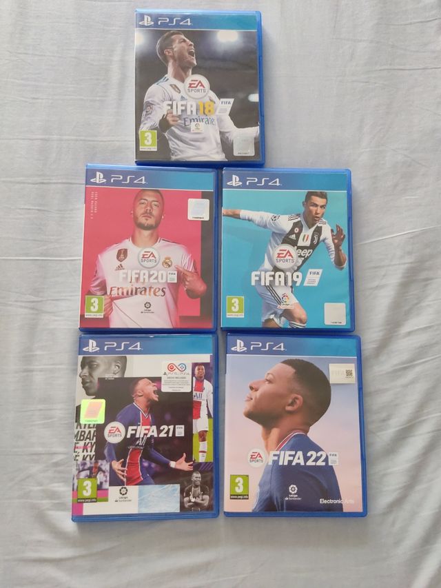Juegos PS4 fifa 2018,2019,2020,2021