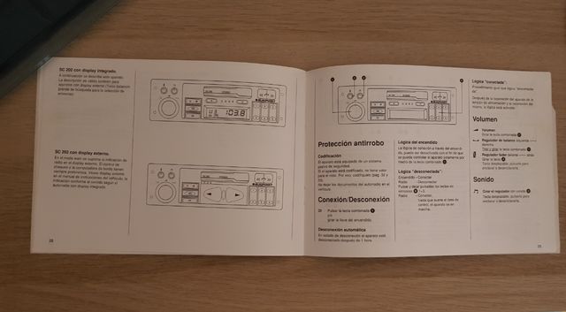 Blaupunkt SC 202 Estéreo coche
