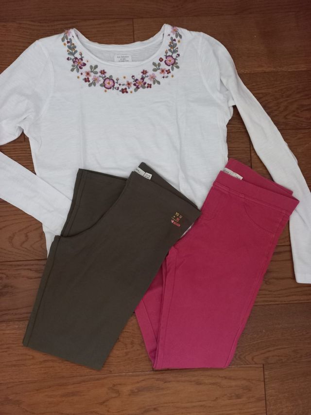 Lote mallas y camiseta T.13/14