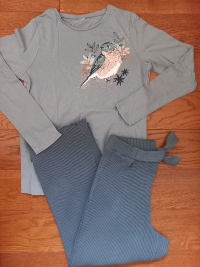 Pantalón y camiseta talla 13/14 zara