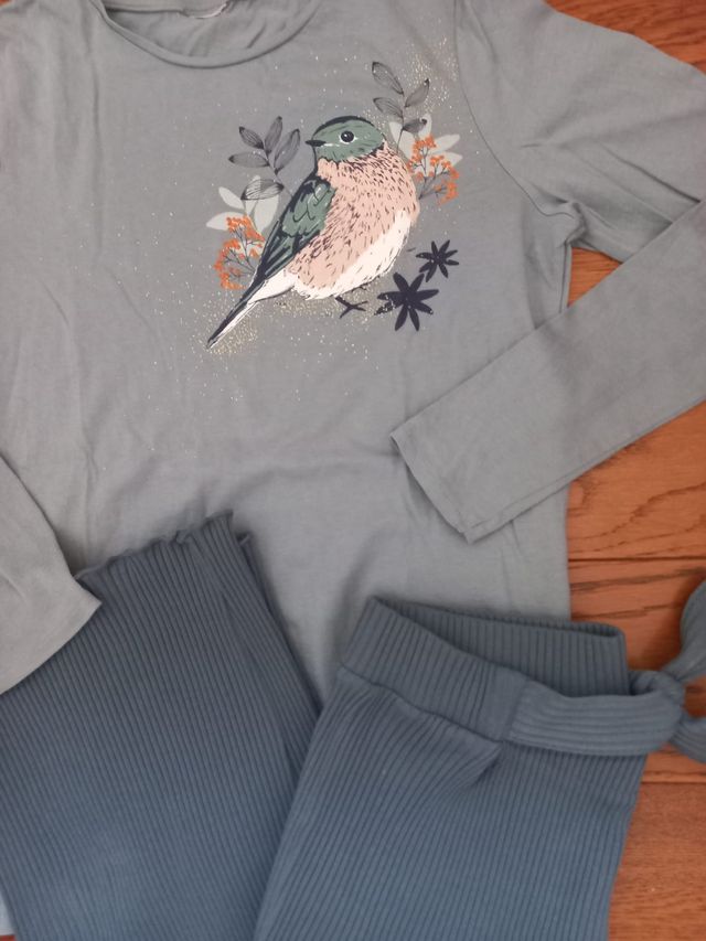 Pantalón y camiseta talla 13/14 zara