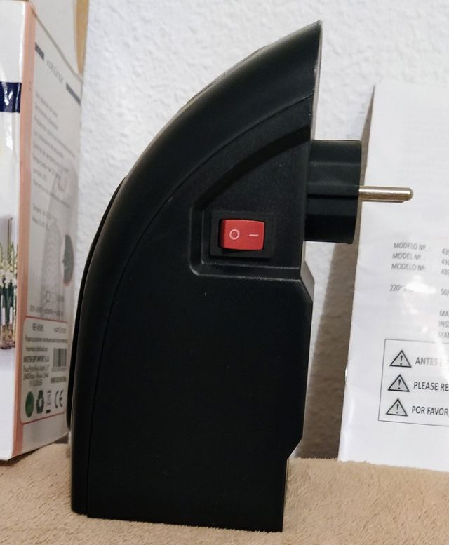 calefactor portátil bajo consumo