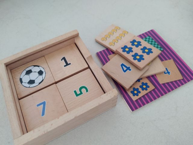 juego puzzle para aprender los números 