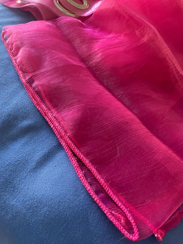 Pack de cortinas fuscia e roxo