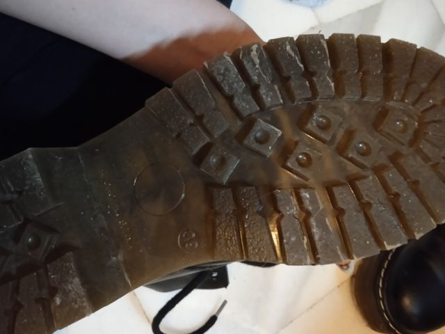 BOTAS MILITAR PLATAFORMA PIEL N39