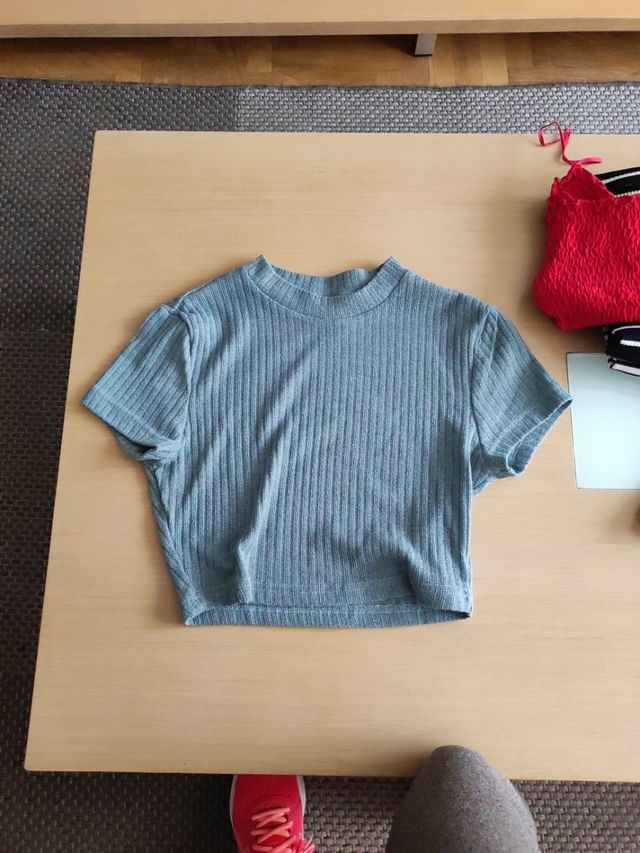 camisetas chica cortitas