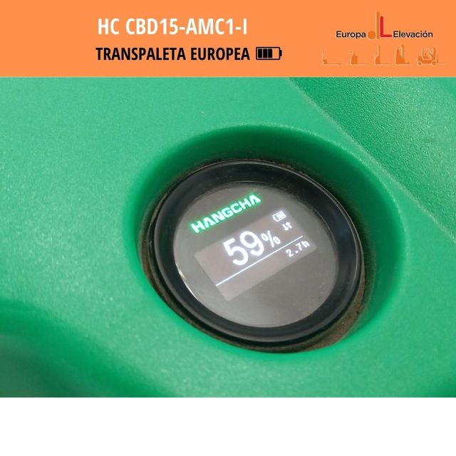 TRANSPALETA ELÉCTRICA DE LITIO ***NUEVA*** 1500 KG
